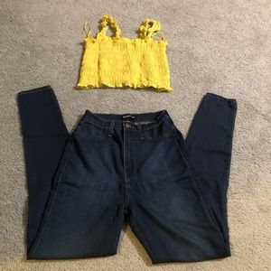 Fashion nova skinny jeans size 7